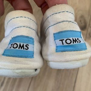 TOMS Canvas Shoes - White